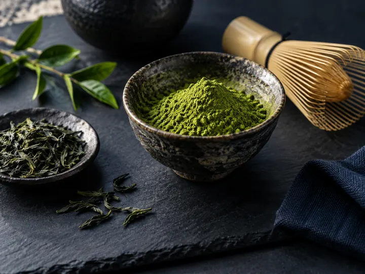 抹茶と日本茶のイメージ